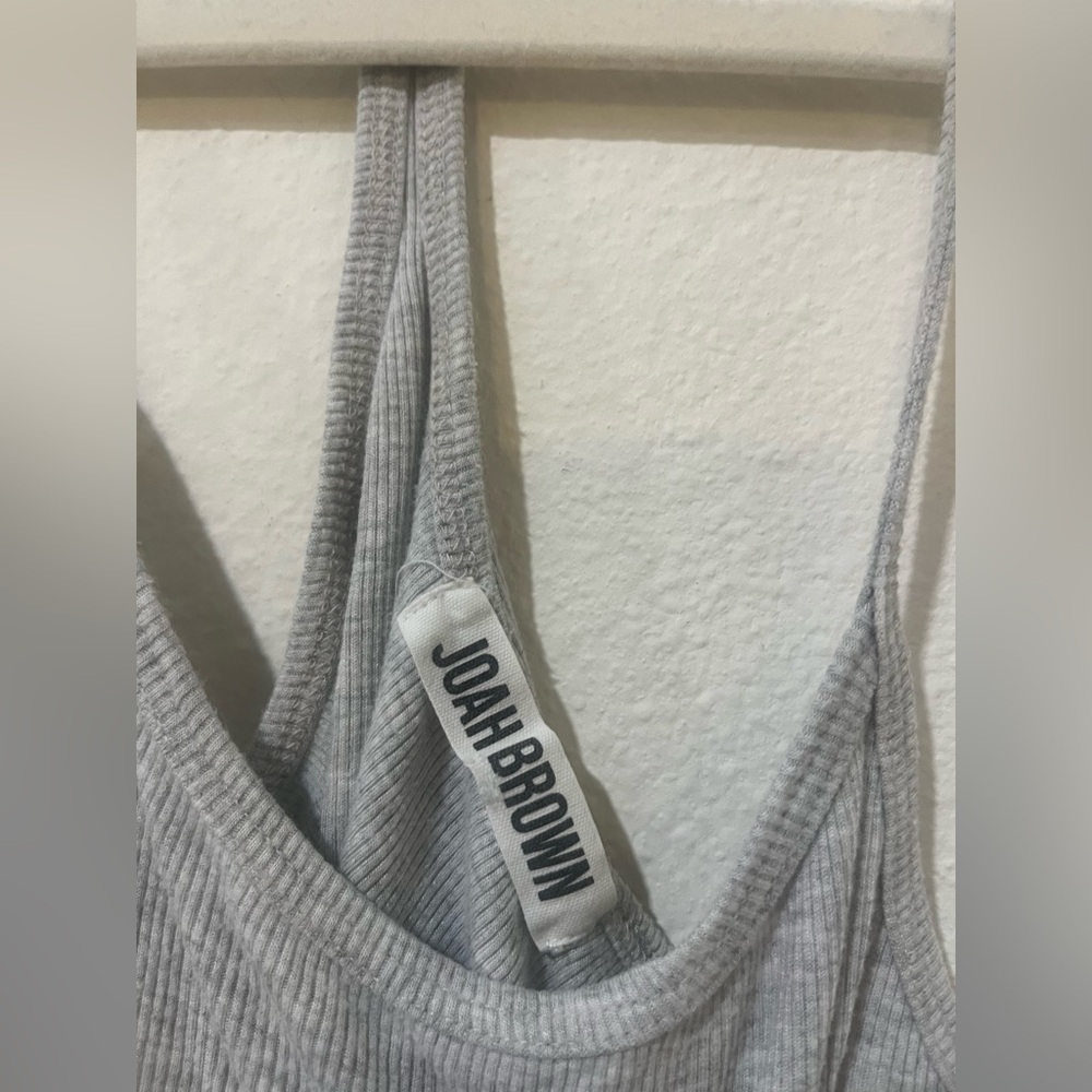 Joah Brown Ribbed Cardigan and Cami - Picture 3 of 8